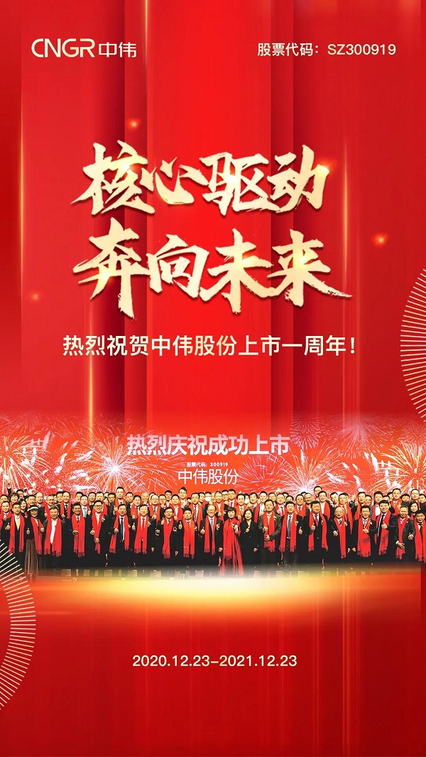 中偉股份上市一周年丨技術(shù)核心驅(qū)動(dòng)，攜手奔向未來(lái)